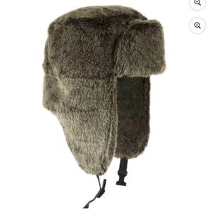 Lake of The Isles Faux Fur Winter Trapper Hat